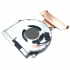 Cooler procesor Laptop Gaming, HP, OMEN 15-DC, 15T-DC, TPN-Q211, L24360-001, L29355-001, L30204-001, 0FKPP0000H, NFB75A05H-007, ND85C06-17L17, 5V, 0.5A, CPU
