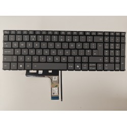 Tastatura Laptop, Lenovo, IdeaPad Slim 5 16IRH10R Type 83J1, iluminata, gri, layout UK