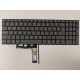 Tastatura Laptop, Lenovo, IdeaPad Slim 5 15ARP10 Type 83J3, iluminata, gri, layout UK