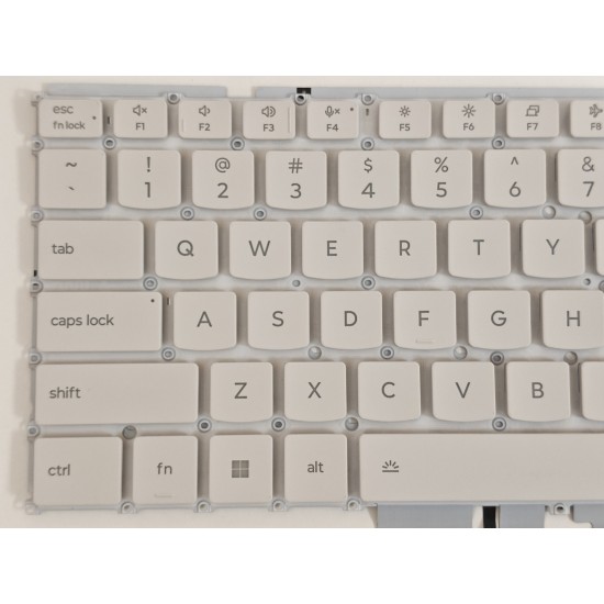 Tastatura Laptop, Lenovo, Yoga Slim 7 15ILL9 Type 83HM, iluminata, alba, layout US