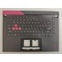 Carcasa superioara cu tastatura palmrest Laptop Gaming, Asus, ROG Strix G15 G513Q, G513QR, 90NR0573-R32UI0, 90NR0573-R32US0, 6070B1886023, 13NR0573P02011-3, G513QM-1H, iluminata, RGB 4 Zone, layout US