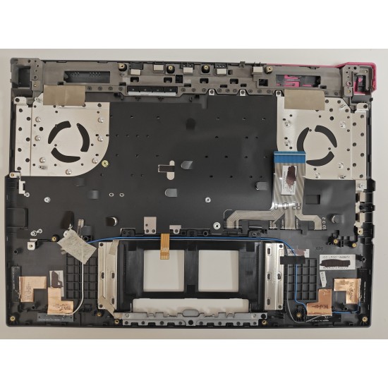 Carcasa superioara cu tastatura palmrest Laptop Gaming, Asus, ROG Strix G15 G513Q, G513QR, 90NR0573-R32UI0, 90NR0573-R32US0, 6070B1886023, 13NR0573P02011-3, G513QM-1H, iluminata, RGB 4 Zone, layout US