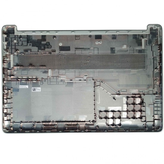 Carcasa inferioara bottom case Laptop, HP, L63590-001, N40931-001, EA0P5003A1S, EA0P5003A3S, EA0P500301A, EA0P500322, EA0P5003220, EA0P500322A, EA0P5003B2S, argintie