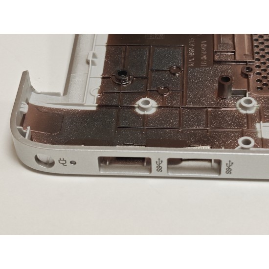 Carcasa inferioara bottom case Laptop, HP, L63590-001, N40931-001, EA0P5003A1S, EA0P5003A3S, EA0P500301A, EA0P500322, EA0P5003220, EA0P500322A, EA0P5003B2S, argintie