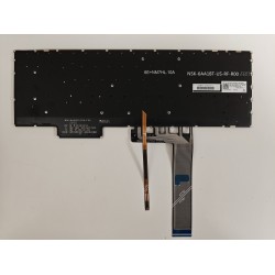 Tastatura Laptop, Lenovo, Legion Pro 7 16IRX8H Type 82WQ, iluminata, neagra, layout US