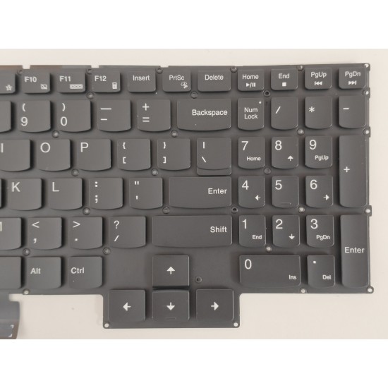 Tastatura Laptop, Lenovo, Legion Pro 5 16ARX8 Type 82WM, iluminata, neagra, layout US