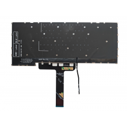 Tastatura Laptop, Lenovo, ThinkBook 14 G7 IML Type 21MR, iluminata, gri, layout US