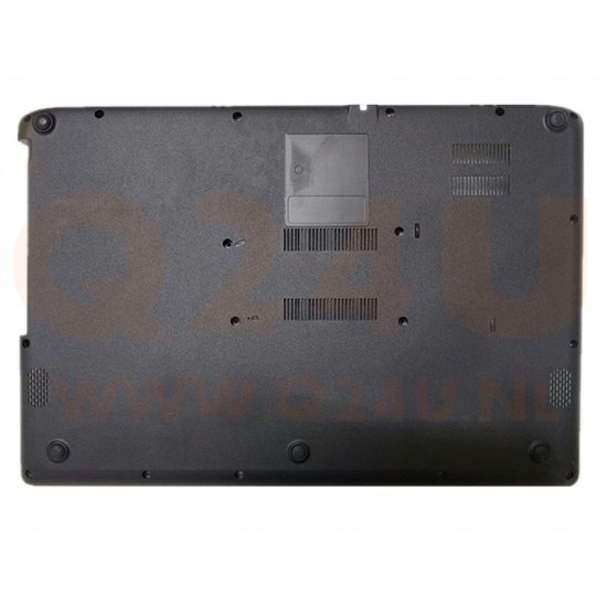 Carcasa inferioara bottom case Laptop, Acer, Aspire ES1-520, ES1-521, ES1-522, 60.G2JN2.002, AP1GS000300, neagra