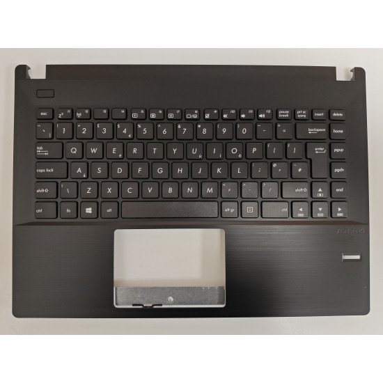 Carcacasa superioara cu tastatura palmrest Laptop, Asus, P452L, P452LA, P452LJ, P452S, P452SA, 90NX0031-R30290, 13NX0031P07011, P452LJ-1A, neagra, layout US