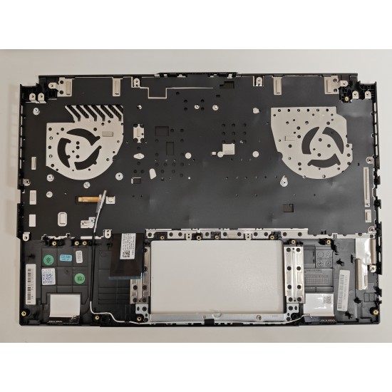 Carcasa superioara cu tastatura palmrest Laptop Gaming, Asus, TUF F16 FX607J, FX607JI, FX607JIR, FX607JU, FX607JV, FX607JVR, 90NR0HU6-R30UI0, 90NR0HU6-R30UI1, 90NR0HU6-R30US0, 6070B2233511, FX607JU-3A, iluminata, RGB, neagra, layout US