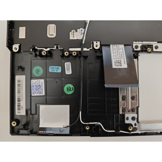 Carcasa superioara cu tastatura palmrest Laptop Gaming, Asus, TUF F16 FX607J, FX607JI, FX607JIR, FX607JU, FX607JV, FX607JVR, 90NR0HU6-R30UI0, 90NR0HU6-R30UI1, 90NR0HU6-R30US0, 6070B2233511, FX607JU-3A, iluminata, RGB, neagra, layout US