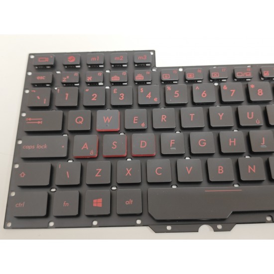 Tastatura Laptop Gaming, Asus, ROG G751J, G751JL, G751JM, G751JT, G751JY, neagra, layout UK