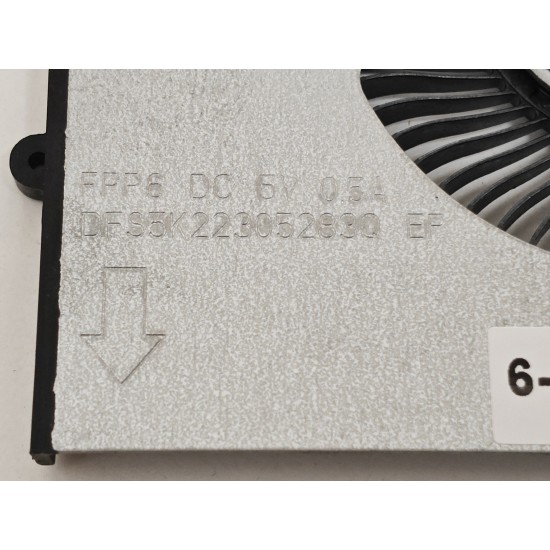 Cooler placa video Laptop Gaming, Gigabyte G7 KE, KF, DFS5K22305283Q-FPP6, 6-31-NP5NK2-200, 5V, 0.5A, GPU