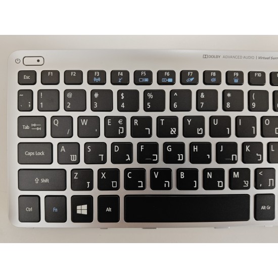 Tastatura Laptop, Acer, Aspire V5-531, V5-531G, V5-571, V5-571G, cu rama, iluminata, layout GR (US)