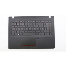 Carcasa superioara cu tastatura palmrest Laptop, Lenovo, E31-80 Type 80MX, 5CB0J36141, AP1BM000300, finger, neagra, layout nordic