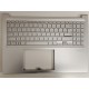 Carcasa superioara cu tastatura palmrest Laptop, Asus, VivoBook 16X X1603Z, X1603ZA, 90NB0Y82-R31US0, 90NB0Y82-R31UI0, 13N1-FDA0801, 13N1-FBM0311, 13N1-FBM0301, M1603QA-1S, iluminata, American Silver, layout US