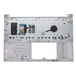 Carcasa superioara cu tastatura palmrest Laptop, Asus, VivoBook 16X M1603I, M1603IA, M1603Q, M1603QA, 90NB0Y82-R31US0, 90NB0Y82-R31UI0, 13N1-FDA0801, 13N1-FBM0311, 13N1-FBM0301, M1603QA-1S, iluminata, American Silver, layout US