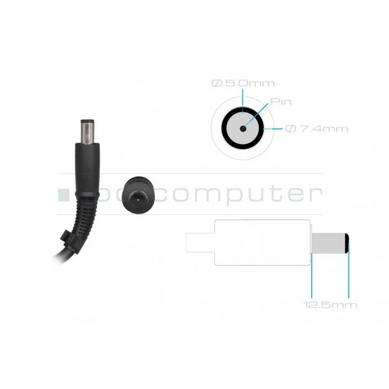 Incarcator Laptop, HP, ZBook Fury 16 G11, M52952-001, M52947-003, TPN-DA25, 20V, 14A, 280W, mufa 7.4x5.0mm