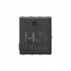 Mosfet B02N03, B02N03R, EMB02N03HR, DFN8 5x6