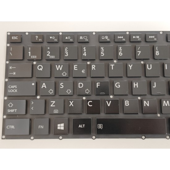 Tastatura Laptop, Toshiba, Satellite P75-A, P75T-A, iluminata, neagra, layout UK/IT (italiana)