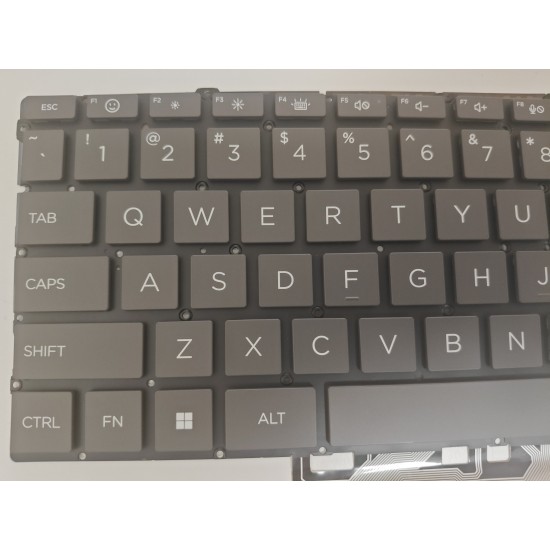Tastatura Laptop, HP, Envy X360 15-FE, 15T-FE, TPN-C165, iluminata, gri inchis, layout US
