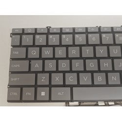 Tastatura Laptop, HP, Envy X360 15-FH, 15Z-FH, TPN-C166, iluminata, gri deschis, layout US