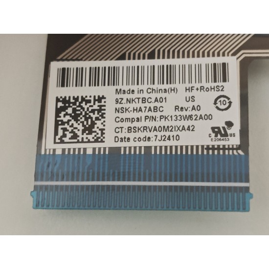 Tastatura Laptop, HP, Envy X360 15-FH, 15Z-FH, TPN-C166, iluminata, gri deschis, layout US