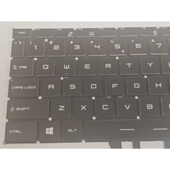 Tastatura Laptop Gaming, MSI, Bravo 15 A4DC, A4DCR, A4DD, A4DDR, MS-16WK, iluminata, neagra, layout US