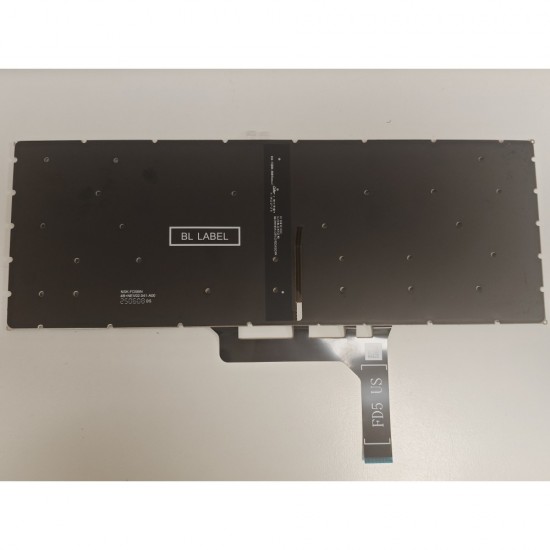 Tastatura Laptop Gaming, MSI, Bravo 15 A4DC, A4DCR, A4DD, A4DDR, MS-16WK, iluminata, gri, layout US