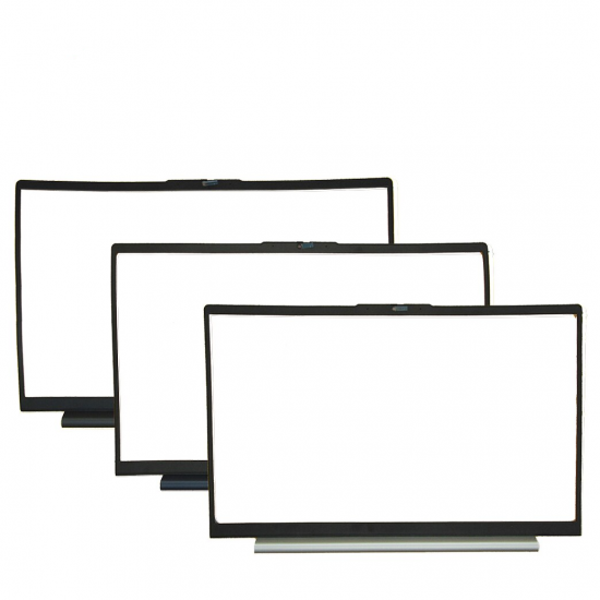 Rama Display Laptop, Lenovo, IdeaPad 5-15ITL05 Type 82FG, 5B30S18941, AP1K7000110, AP1XX000110, cu ornament balamale negru