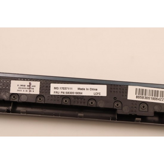 Rama Display Laptop, Lenovo, IdeaPad 5-15ARE05 Type 81YQ, 5B30S19064, AP2JP000210, cu ornament balamale gri argintiu