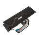 Tastatura Laptop, Dell, XPS 13 Plus 9320, P151G, P151G001, 0M6VRM, M6VRM, iluminata, alba, layout US