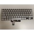 Tastatura Laptop, Asus, ZenBook 14 Q415M, Q415MA, iluminata, argintie, layout US