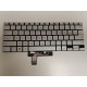 Tastatura Laptop, Asus, ZenBook 14 Q415M, Q415MA, iluminata, argintie, layout US