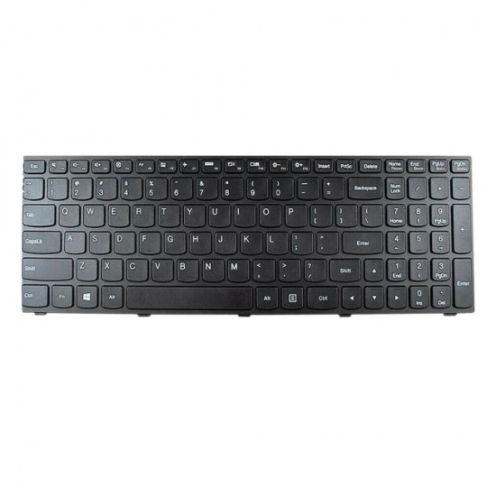 Tastatura Laptop, Lenovo, IdeaPad E51-80 Type 80QB, neagra, layout US