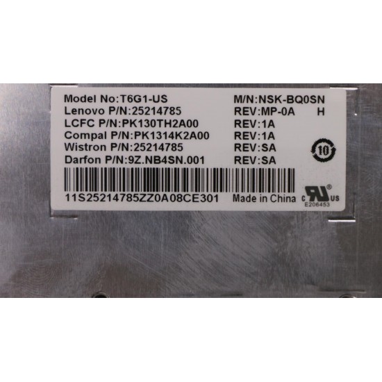 Tastatura Laptop, Lenovo, IdeaPad E51-80 Type 80QB, neagra, layout US