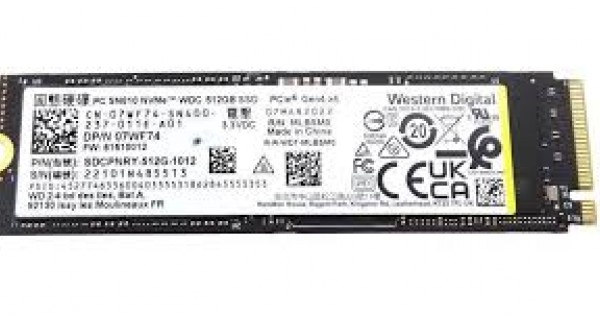 Solid State Drive (SSD) Western Digital (WD), 512GB, PCIe 4.0 x 4