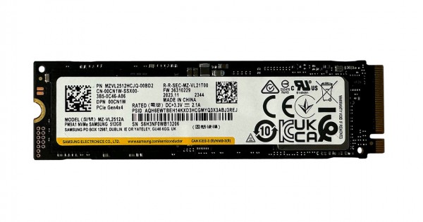 Solid State Drive (SSD) Samsung, 512GB, PCIe 4.0 x 4, NVMe M.2