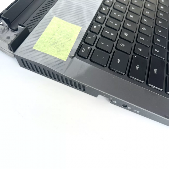 Carcasa superioara cu tastatura palmrest Laptop Gaming, Dell, G16 7630, P122F, P122F001, P122F002, 3RTH4, 03RTH4, AP3UV000201, iluminata, neagra, layout US