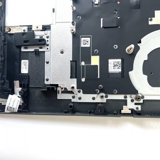 Carcasa superioara cu tastatura palmrest Laptop Gaming, Dell, G16 7630, P122F, P122F001, P122F002, 3RTH4, 03RTH4, AP3UV000201, iluminata, neagra, layout US