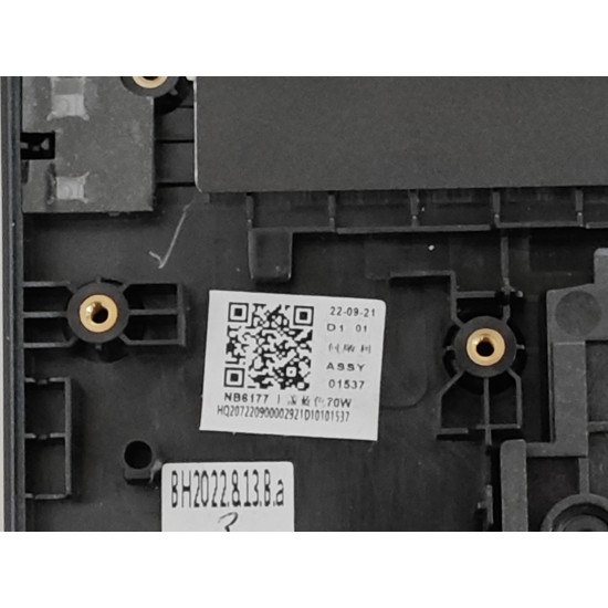 Carcasa superioara cu tastatura palmrest Laptop, Asus, Vivobook Pro 16 K6602Z, K6602ZC, K6602ZE, 90NB0Z41-R30US0, 90NB0Z41-R30UI0, K6602ZE-2B, NB6177, HQ207220900002921, iluminata, neagra, layout US