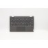 Carcasa superioara cu tastatura palmrest Laptop 2-in-1, Lenovo, Yoga C640-13IML Type 81UE, 5CB0W43775, 45LF3TALV00, FALF3002010, iluminata, layout UK