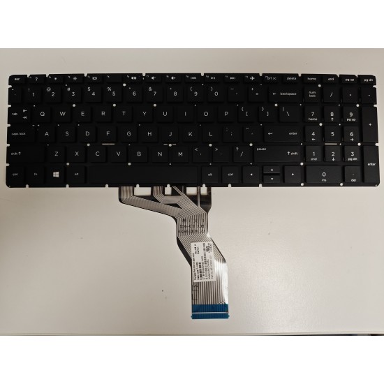 Tastatura Laptop, HP, Pavilion 17-W, 17T-W, TPN-Q174, neagra, layout US