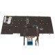 Tastatura Laptop, Dell, Latitude 14 E5470, P62G, P62G001, 0F2X80, 04VMV0, dual point, iluminata, neagra, layout US