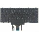 Tastatura Laptop, Dell, Latitude 14 5491, P72G, P72G002, 0K9V28, 09170J, dual point, iluminata, neagra, layout UK