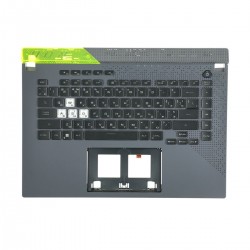 Carcasa superioara cu tastatura palmrest Laptop Gaming, Asus, ROG Strix G15 G513R, G513RC, G513RM, 90NR0886-R31UA0, iluminare RGB 4-Zone, 16 pini, layout UK (Kkraine)