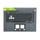 Carcasa superioara cu tastatura palmrest Laptop Gaming, Asus, ROG Strix G15 G513R, G513RC, G513RM, 90NR0886-R31UA0, iluminare RGB 4-Zone, 16 pini, layout UK (Kkraine)