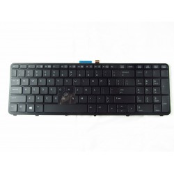 Tastatura Laptop, HP, PK130TK2B00, MP 13M33US6698, MP 12P23USJ698W, PK130TK2A00 , 745663-001, 733688-001, iluminata, us, cu mouse pointer