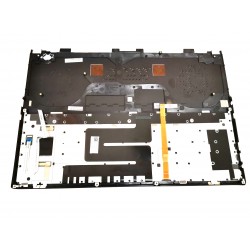 Carcasa superioara cu tastatura palmrest Laptop Gaming, Asus, ROG Zephyrus S GX531G, 90NR01D1-R31US0, 13NR0101P01111, 13NR0101P05011-1, 13N1-7QA0101, 13NR01D1AM0701, GX531GX-1A, iluminata, RGB 4-Zone, neagra, layout US