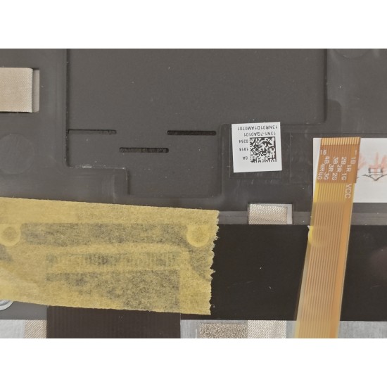 Carcasa superioara cu tastatura palmrest Laptop Gaming, Asus, ROG Zephyrus S GX531G, 90NR01D1-R31US0, 13NR0101P01111, 13NR0101P05011-1, 13N1-7QA0101, 13NR01D1AM0701, GX531GX-1A, iluminata, RGB 4-Zone, neagra, layout US